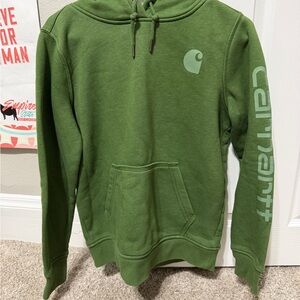 Carhartt Green Hoodie Sweater